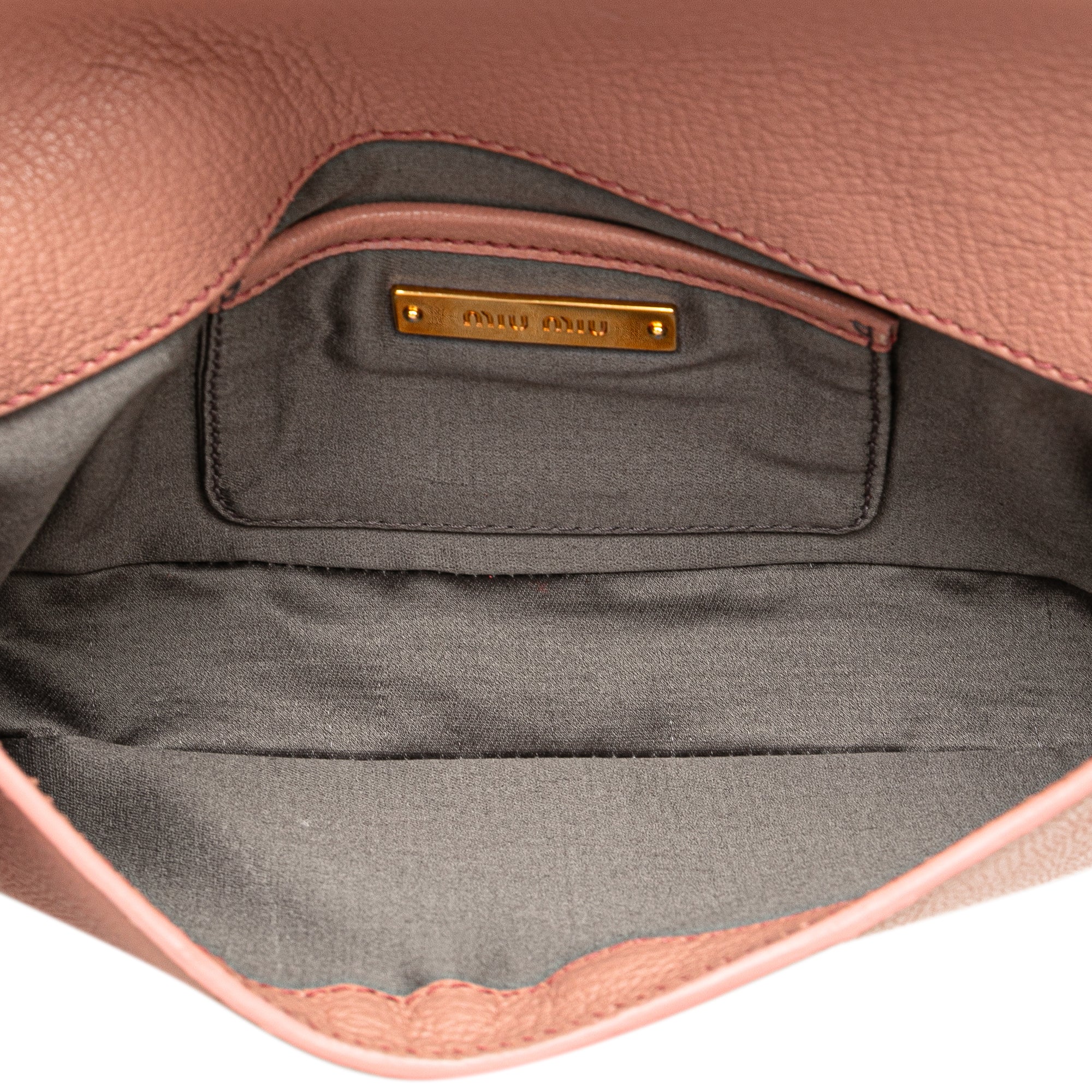 Goatskin Madras Crystal Studded Clutch