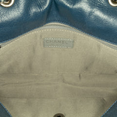 Medium Bicolor Lambskin Graphic Flap