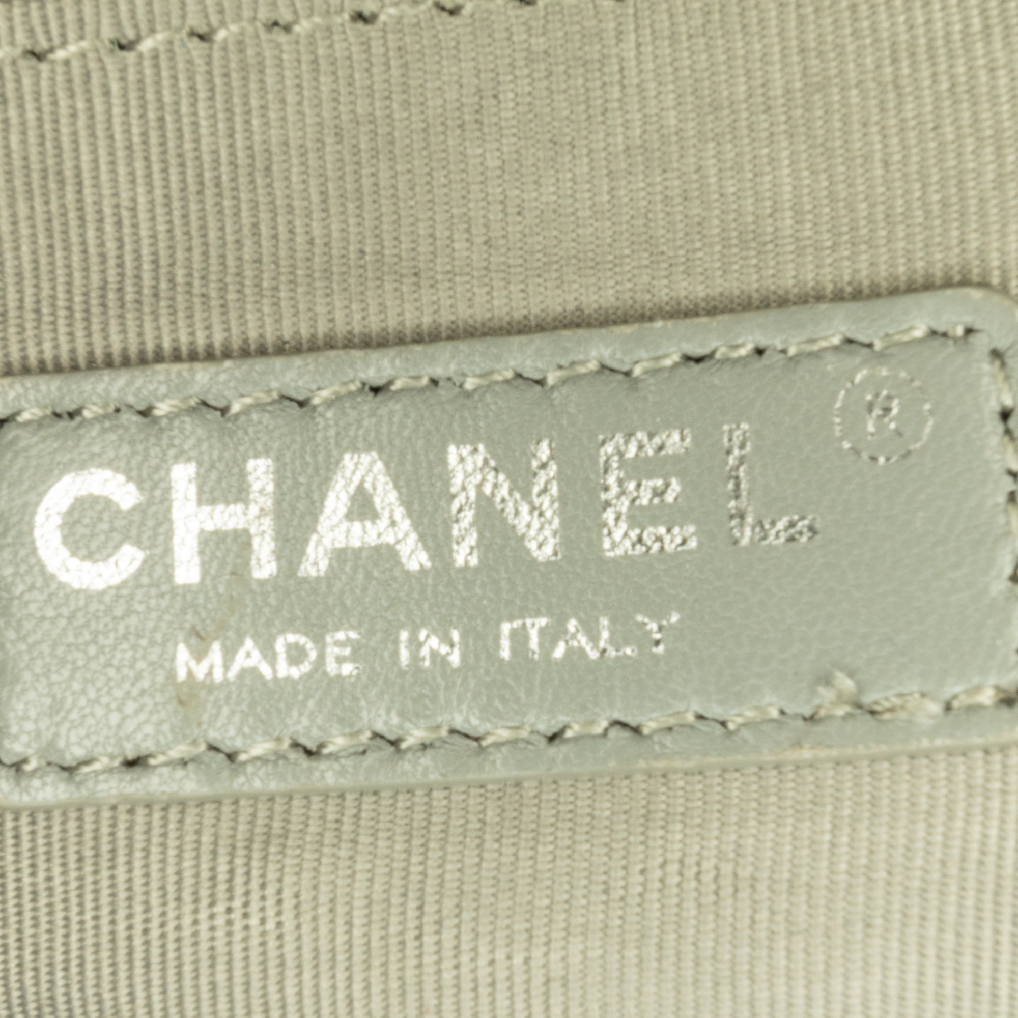 Medium Bicolor Lambskin Graphic Flap