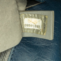 Medium Bicolor Lambskin Graphic Flap