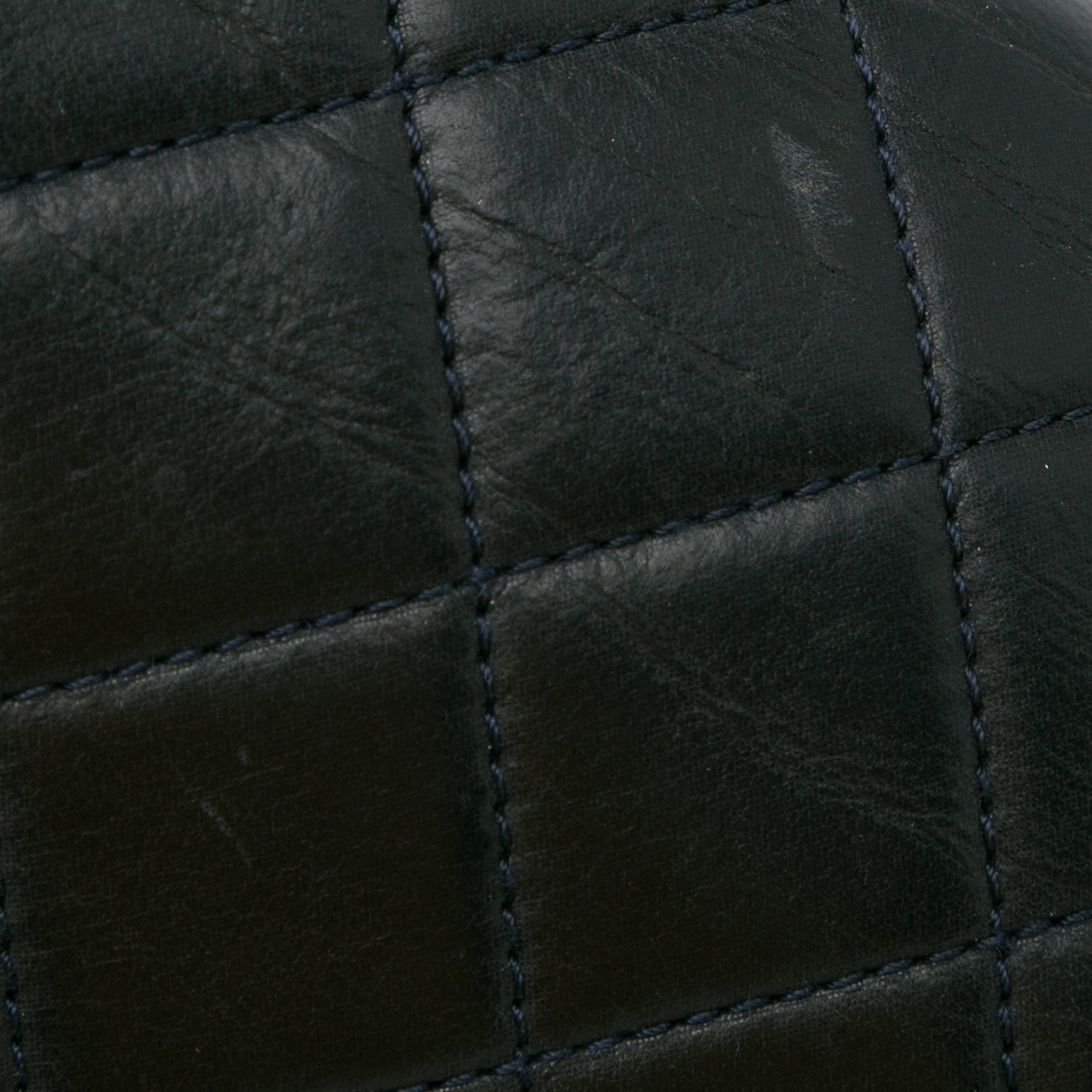 Medium Bicolor Lambskin Graphic Flap