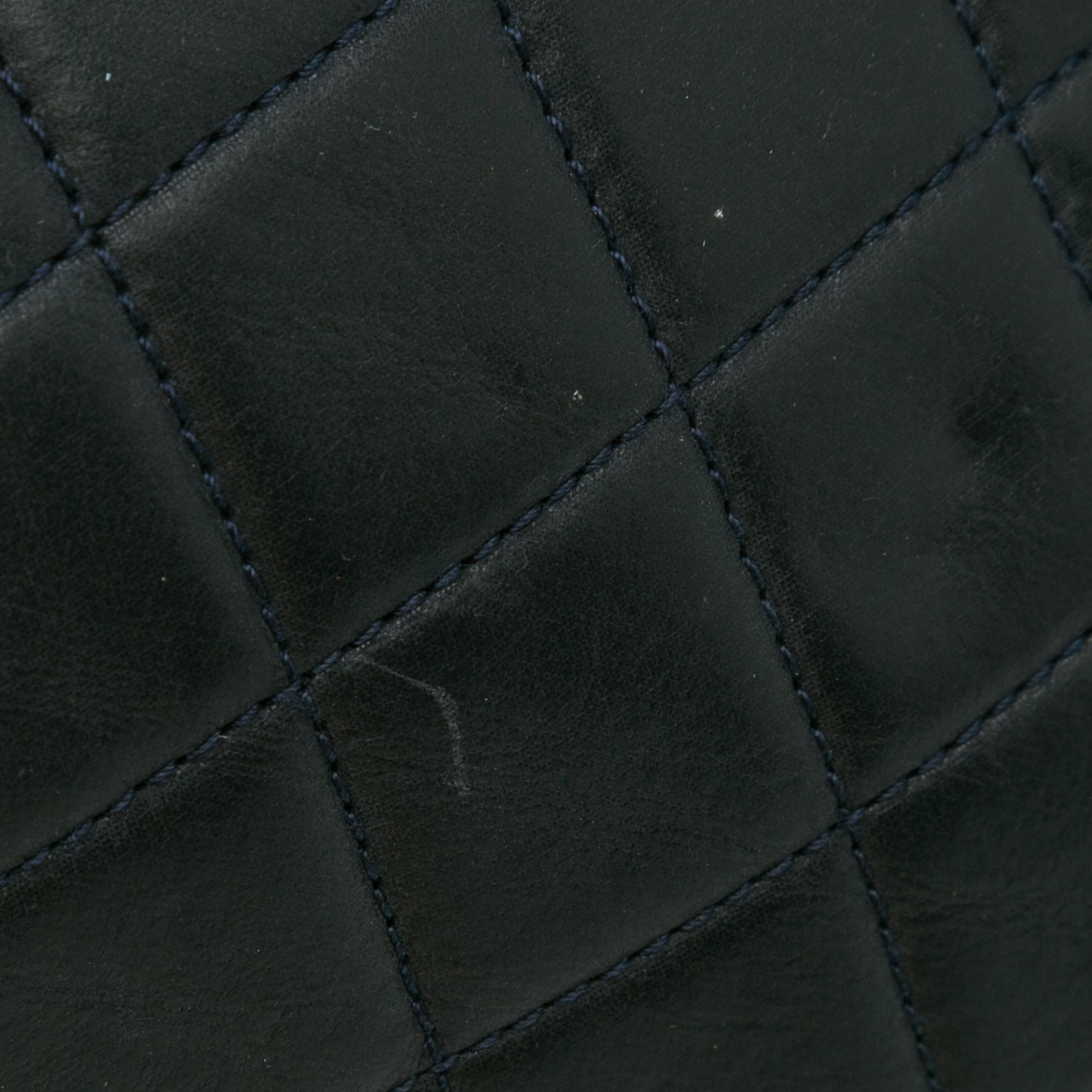 Medium Bicolor Lambskin Graphic Flap