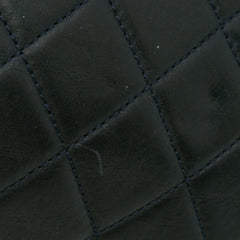 Medium Bicolor Lambskin Graphic Flap