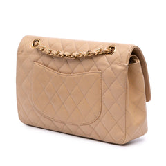 Medium Classic Caviar Double Flap