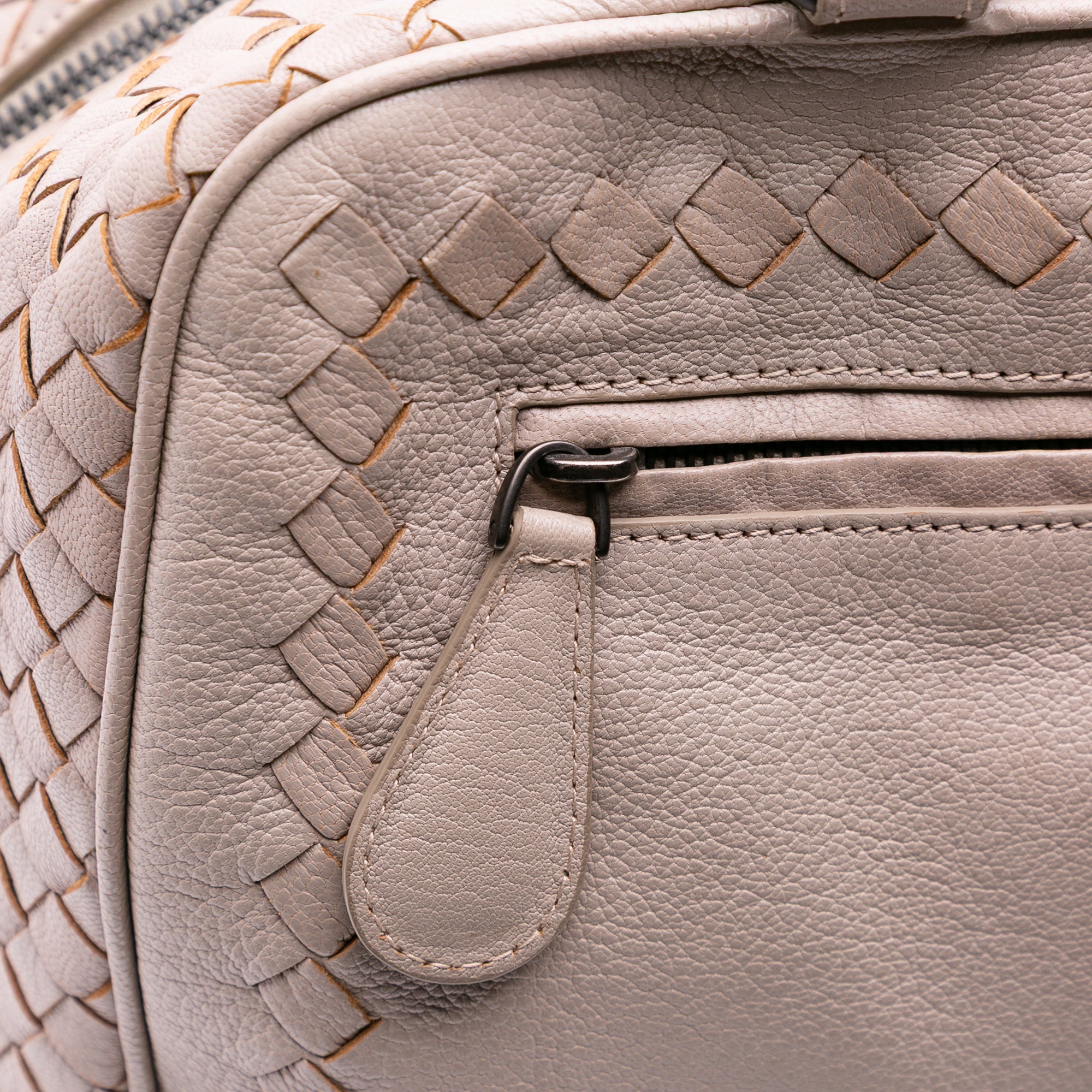 Madras Goatskin Intrecciato Sfumato Brera Bag