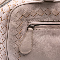 Madras Goatskin Intrecciato Sfumato Brera Bag