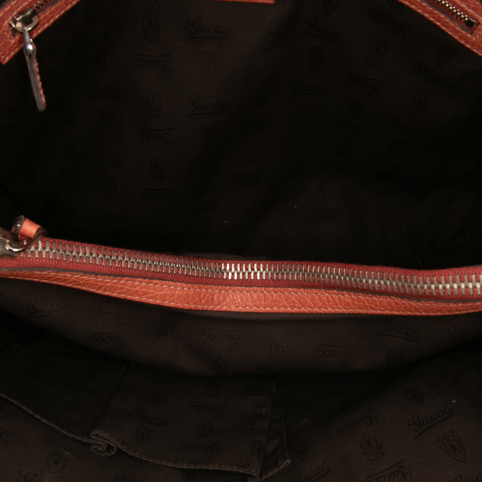 Medium Leather Bamboo Libeccio Tote