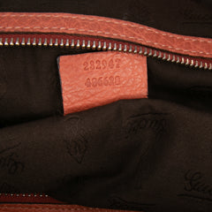 Medium Leather Bamboo Libeccio Tote