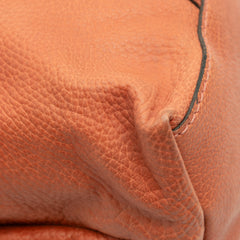 Medium Leather Bamboo Libeccio Tote