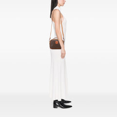 Macadam Coated Canvas Satchel
