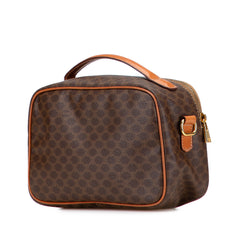 Macadam Coated Canvas Satchel