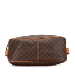 Macadam Coated Canvas Satchel