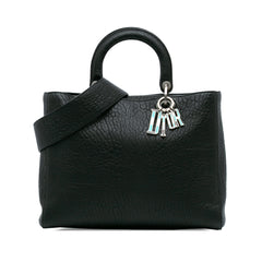 Large Canyon Grained Lambskin Lady Dior