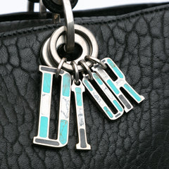 Large Canyon Grained Lambskin Lady Dior