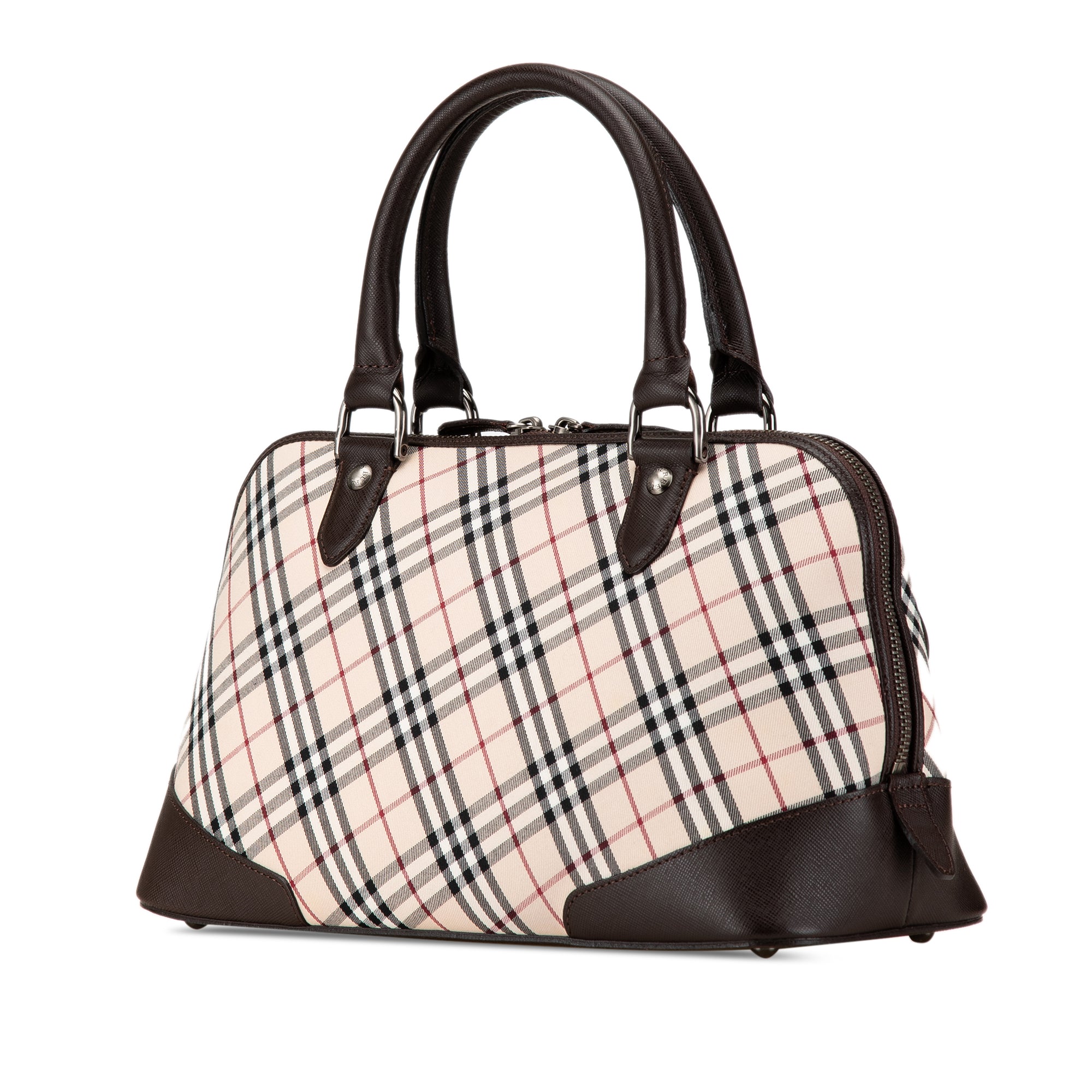 Nova Check Canvas Handbag