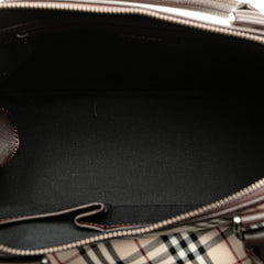 Nova Check Canvas Handbag