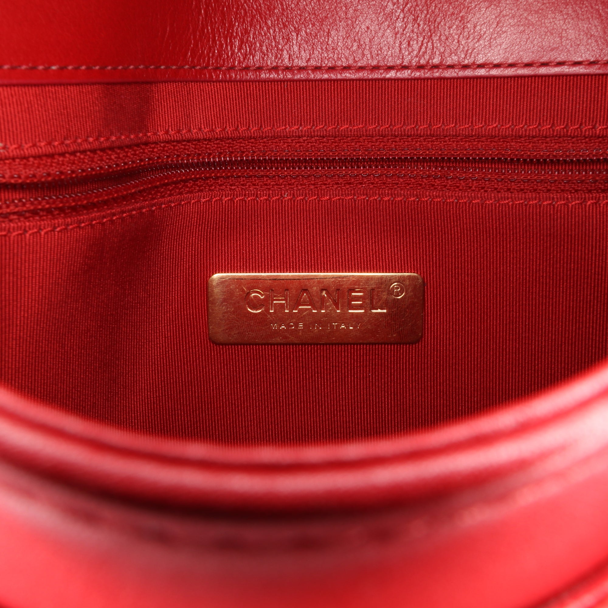 Small Quilted Calfskin and Caviar Chain Handle Flap