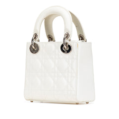 Mini Lambskin Cannage Lady Dior