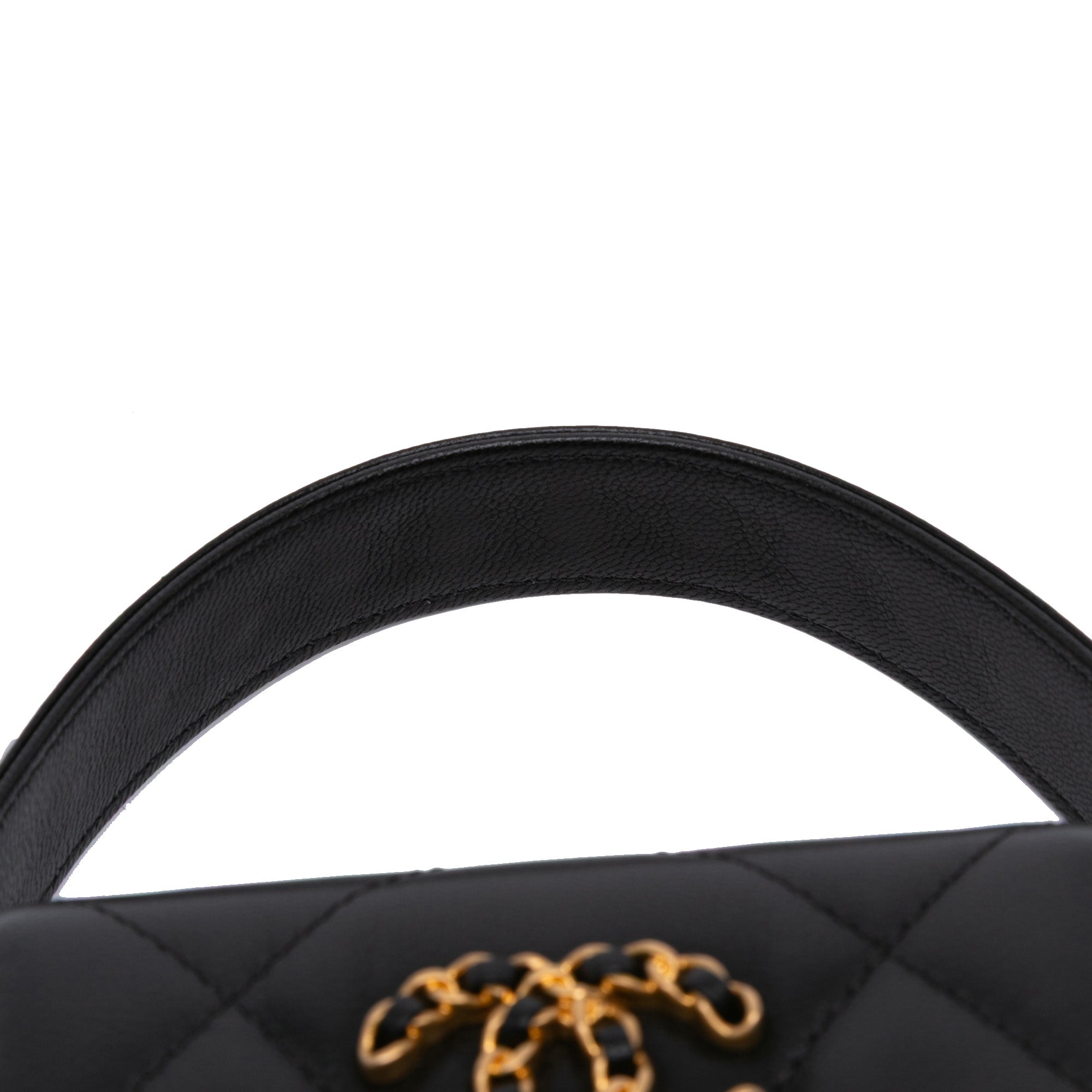 Lambskin 19 Flap Coin Purse With Chain