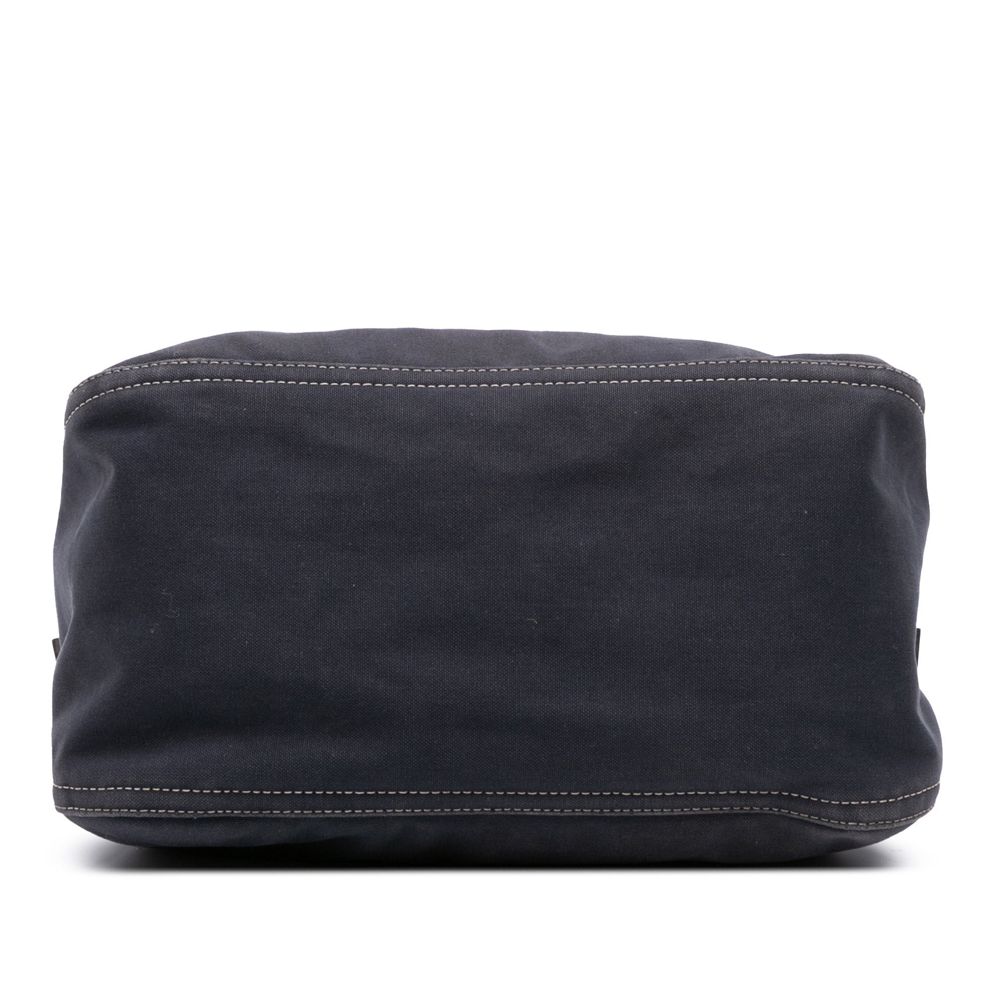 Canvas FF Marble Double Flap Shoulder Bag