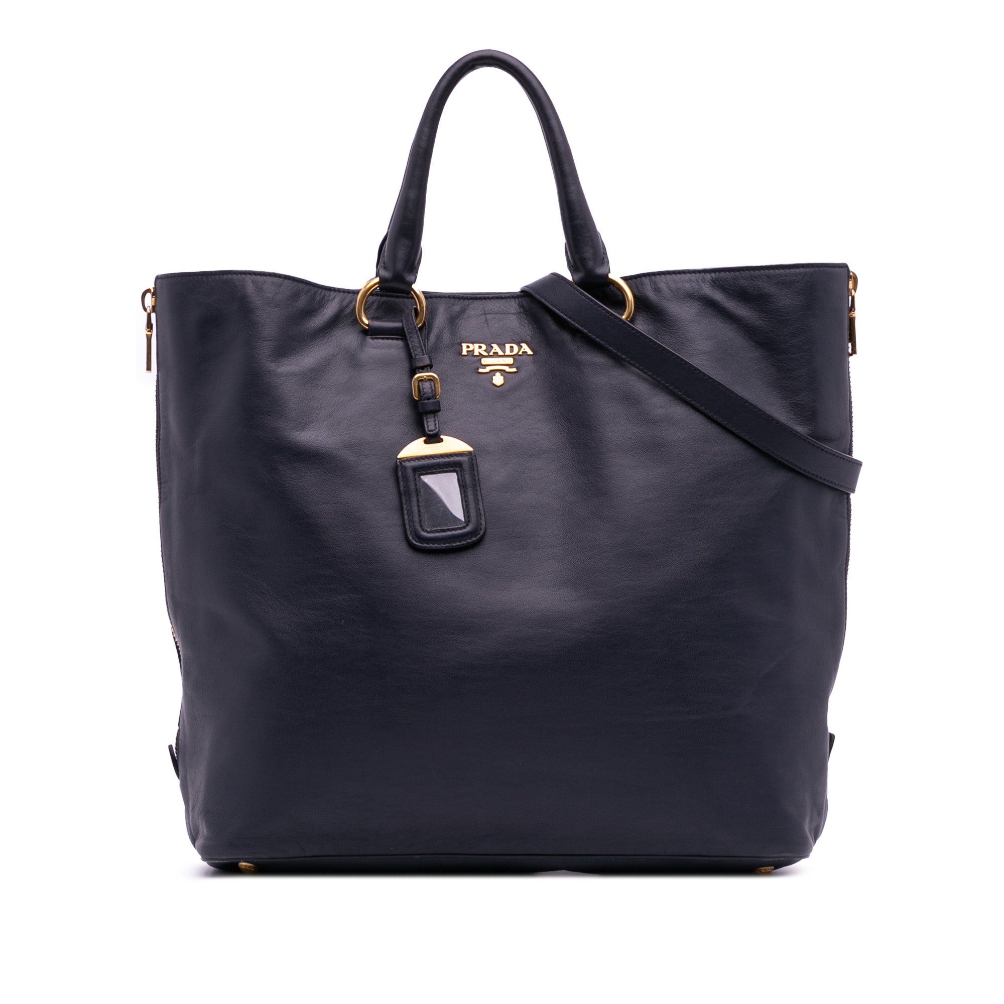 Soft Calf Open Convertible Tote