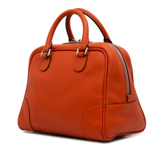 Medium Leather Amazona 75 Satchel