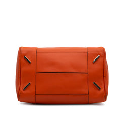Medium Leather Amazona 75 Satchel