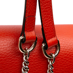 Small Dollar Calfskin Interlocking G Crossbody