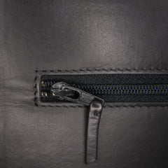 CC Quilted Shiny Crumpled Calfskin Wallet on Chain
