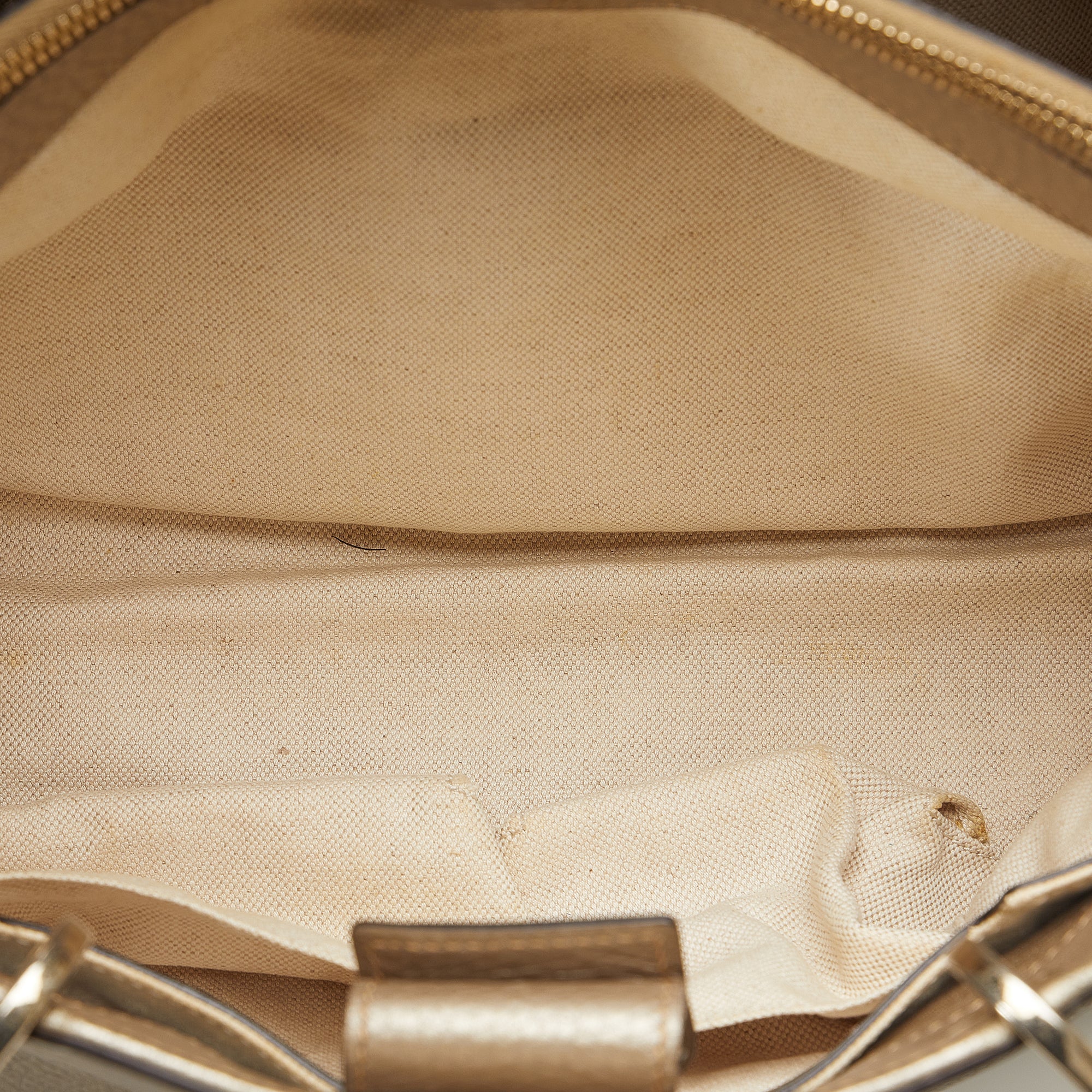 Medium Calfskin Bamboo Shopper Satchel