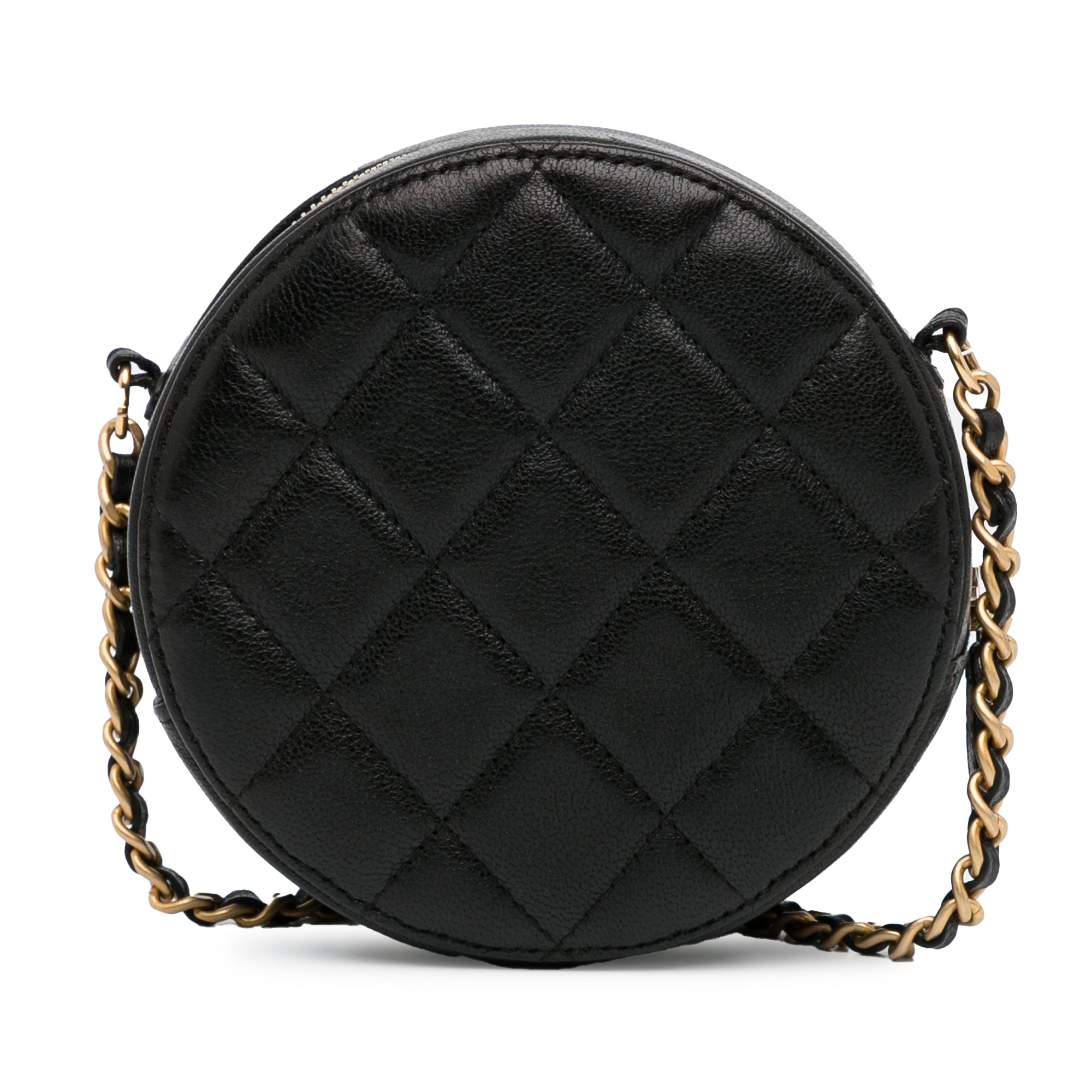 CC Quilted Lambskin Round Crossbody_3