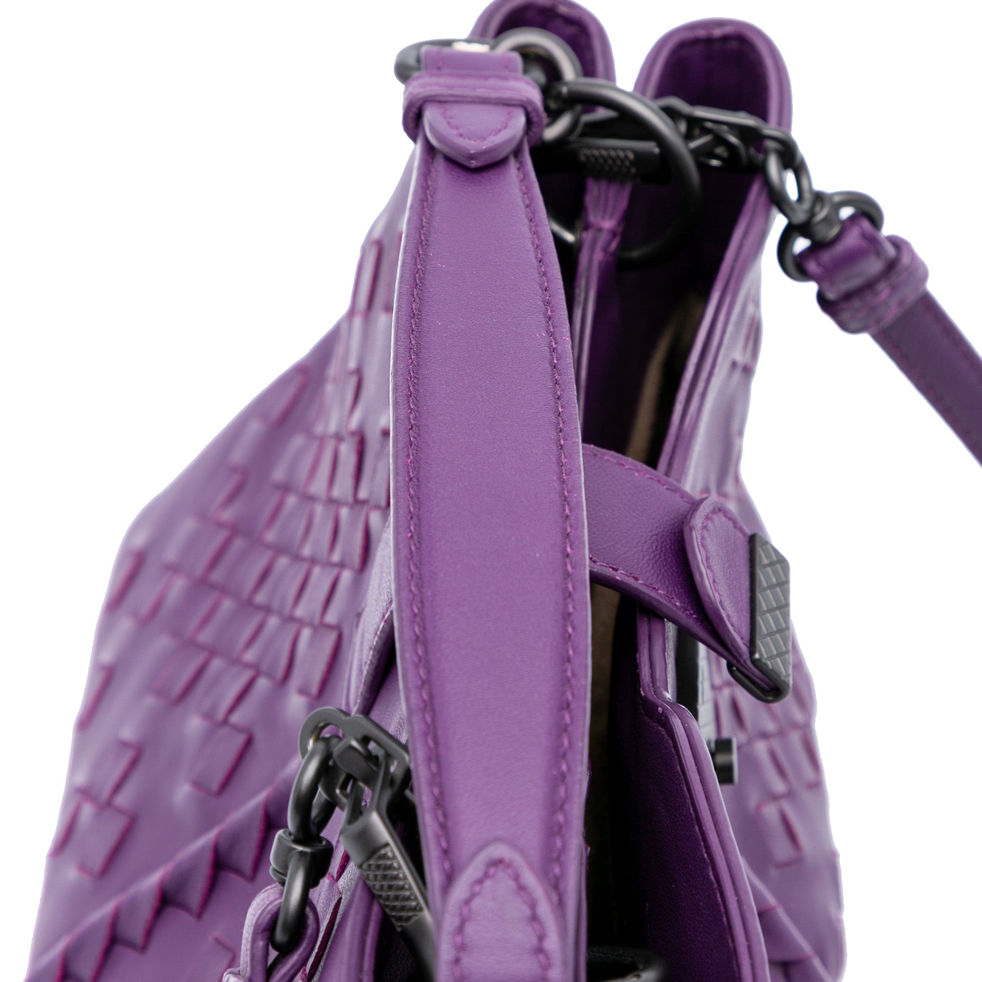 Nappa Intrecciato Napoli Satchel