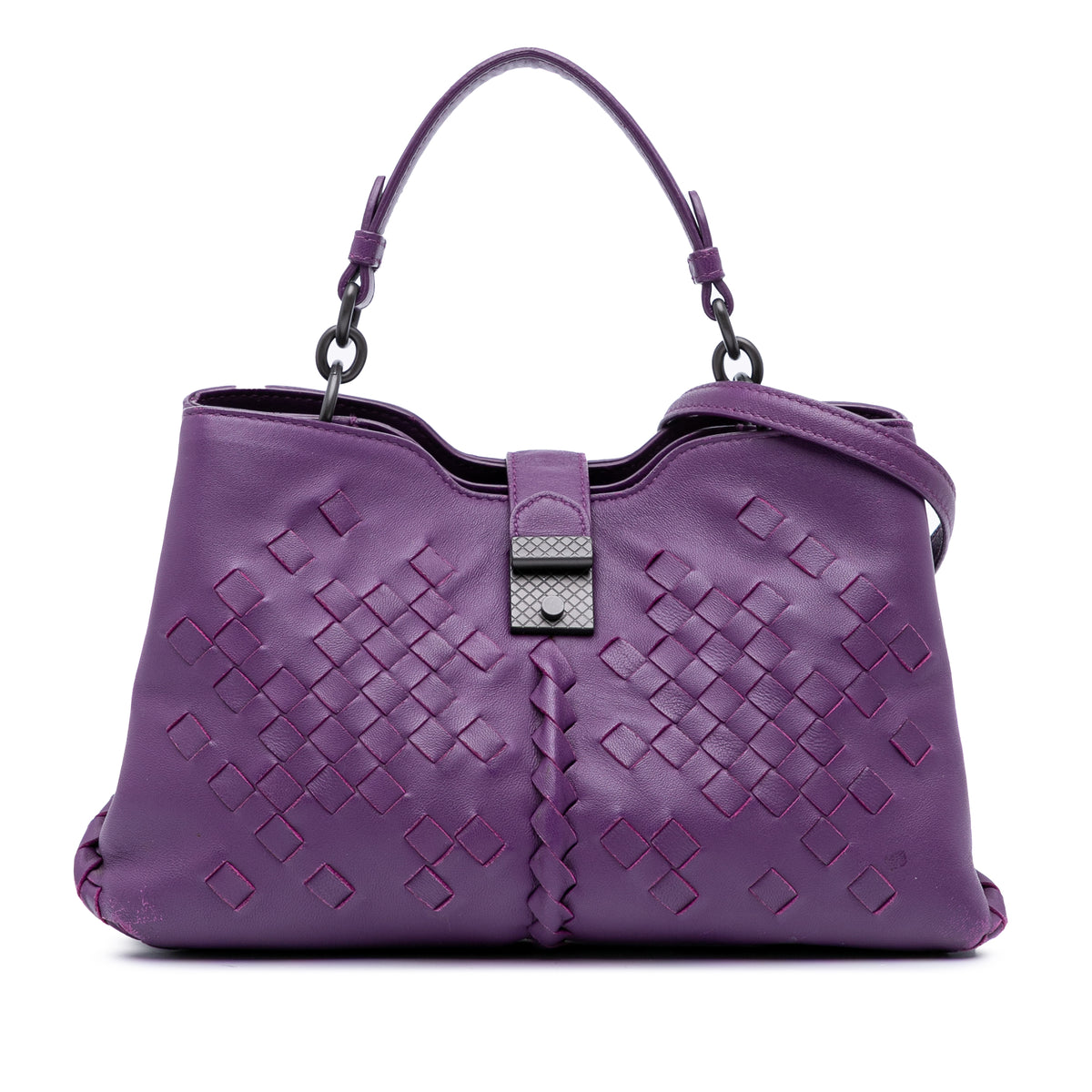 Nappa Intrecciato Napoli Satchel