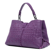 Nappa Intrecciato Napoli Satchel