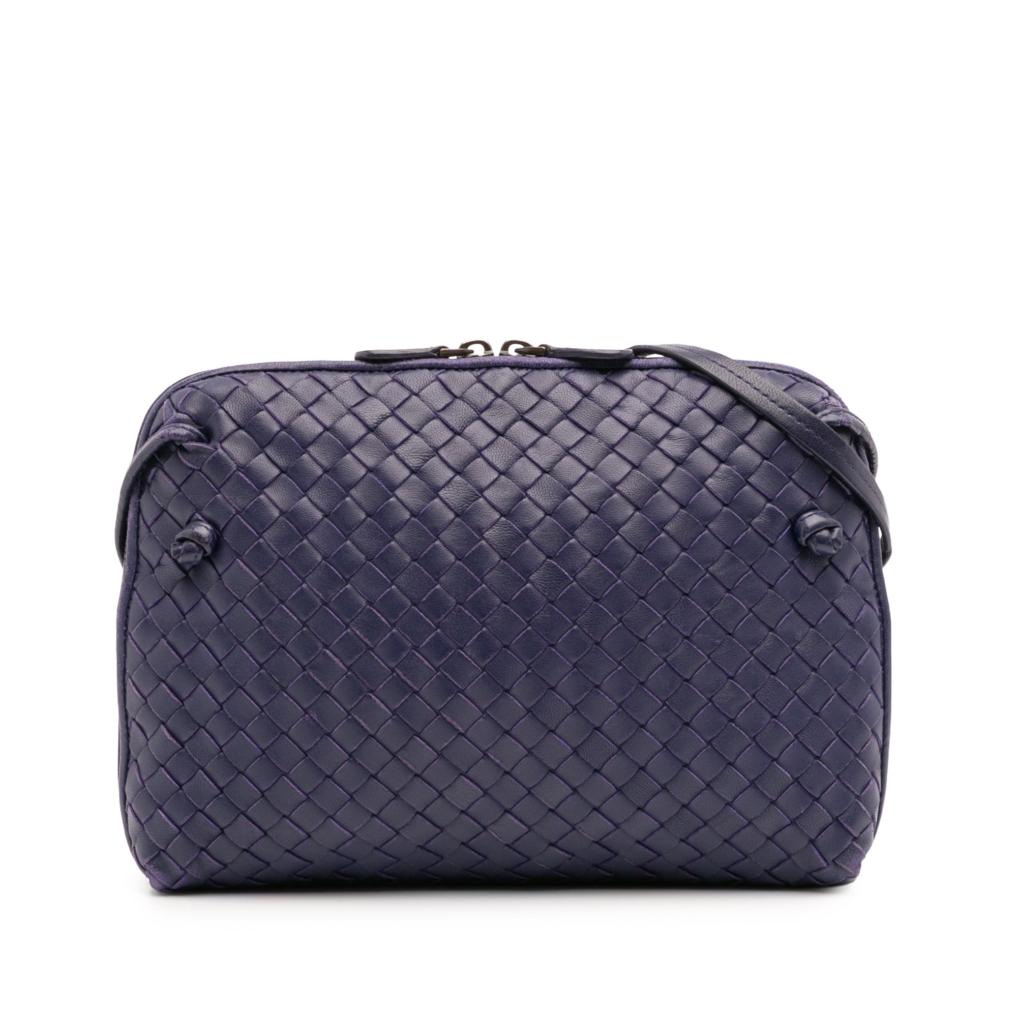 Nappa Intrecciato Nodini Crossbody