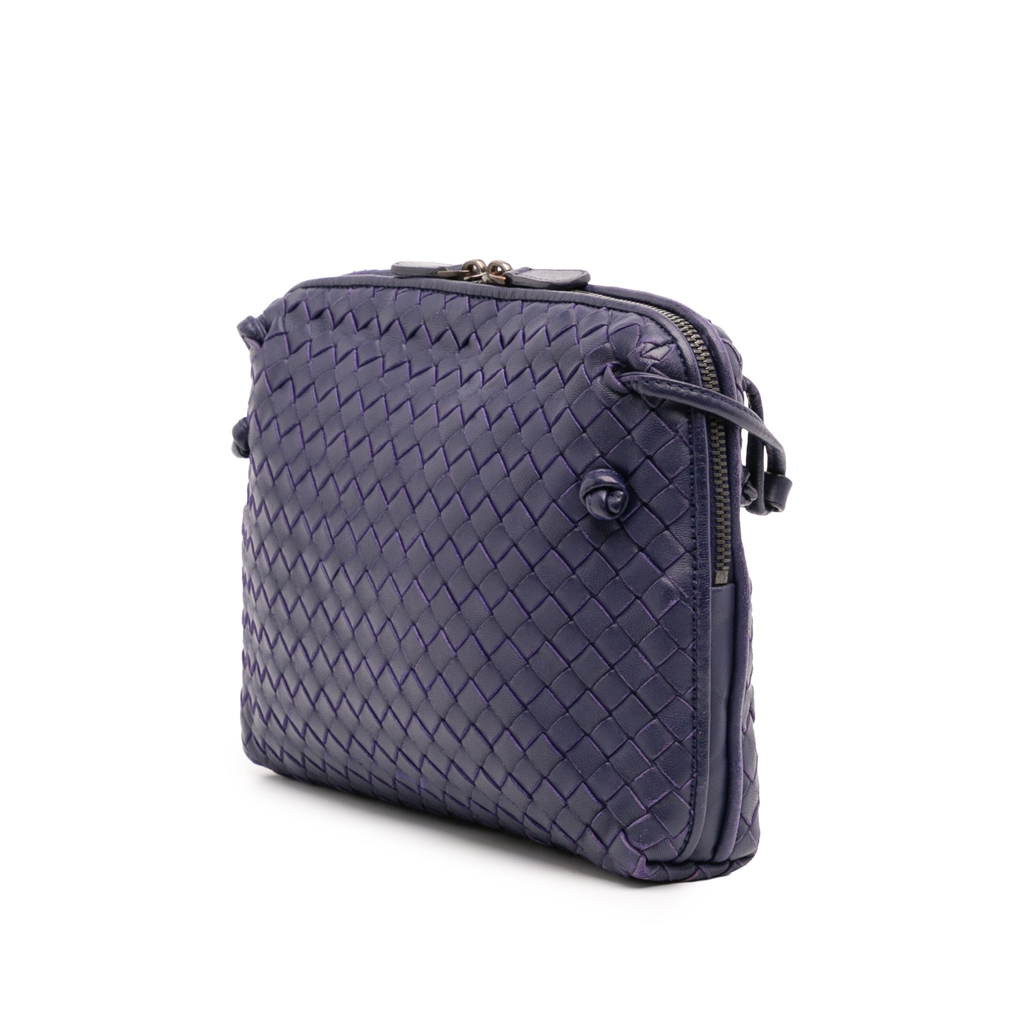 Nappa Intrecciato Nodini Crossbody