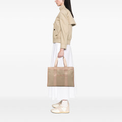 Zucca Trimmed Canvas Tote