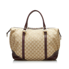 GG Canvas Horsebit Nail Boston Bag_2