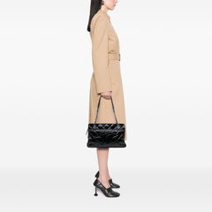 Medium CC Patent Soft Shopper Tote