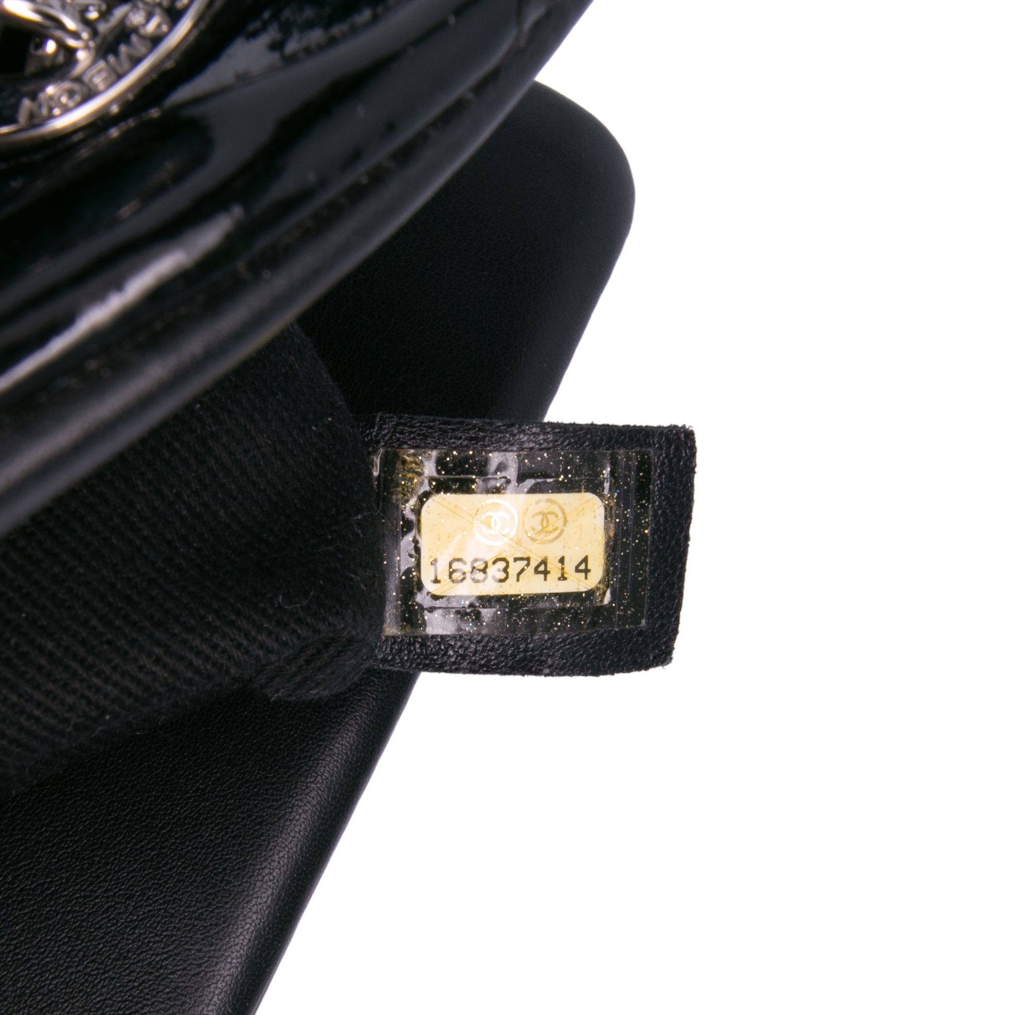 Medium CC Patent Soft Shopper Tote