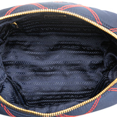 Quilted Tessuto Pouch