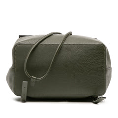Grained Calfskin Rockstud Flap Backpack