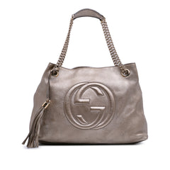 Medium Leather Soho Chain Tote