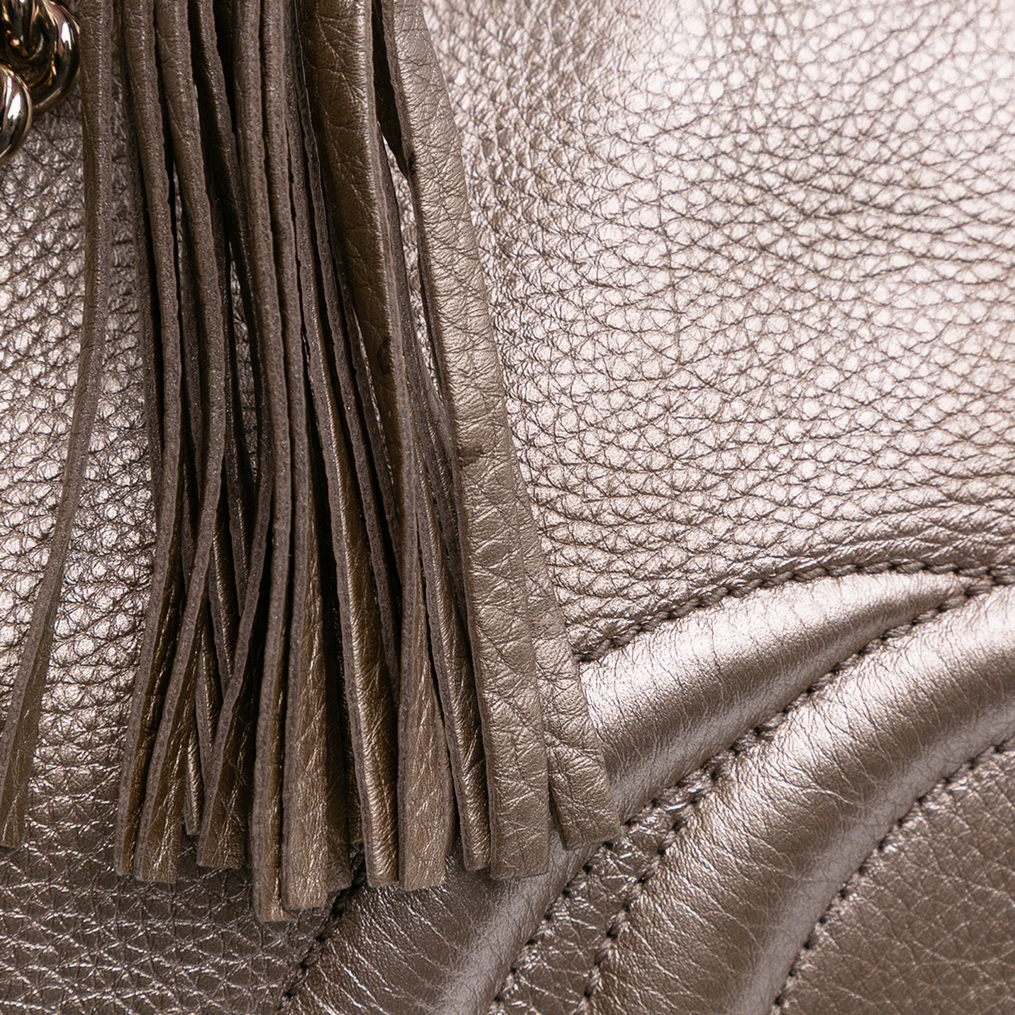 Medium Leather Soho Chain Tote