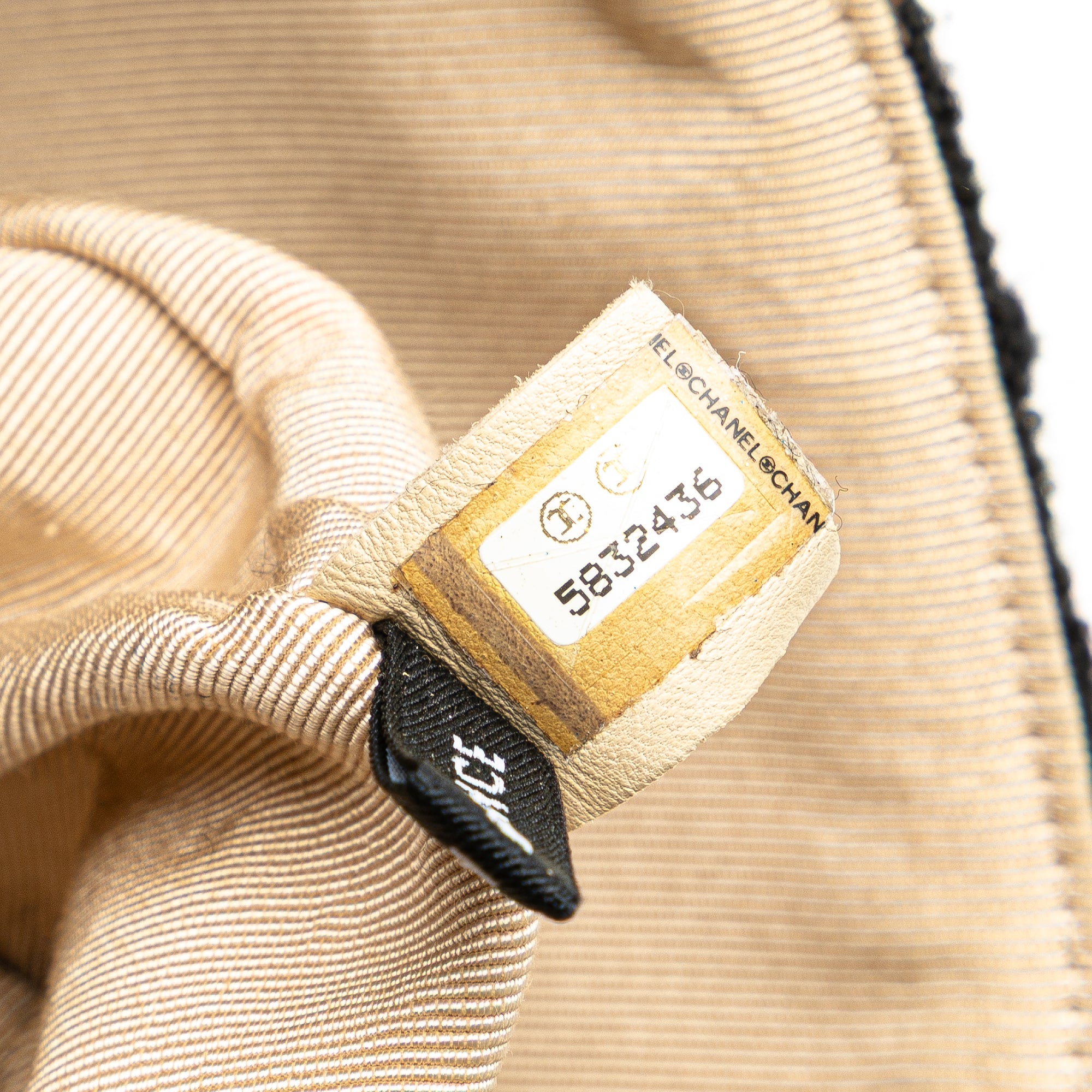 Jumbo Reissue 2.55 Choco Bar Wool Felt Identification Flap