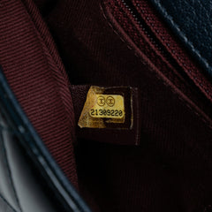 Paris-Salzburg Medium Patent Goatskin CC Eyelet Flap