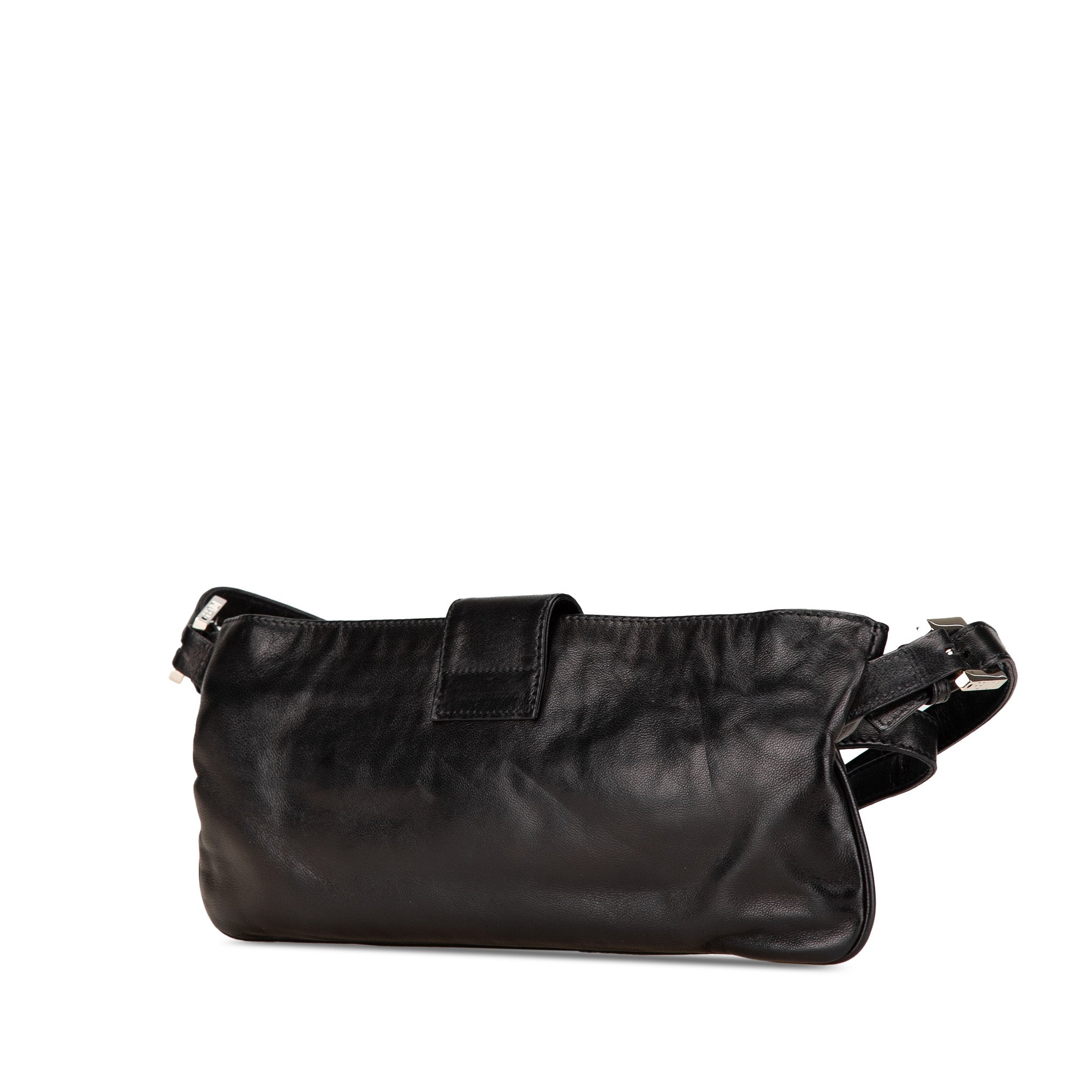 Leather FF Crossbody