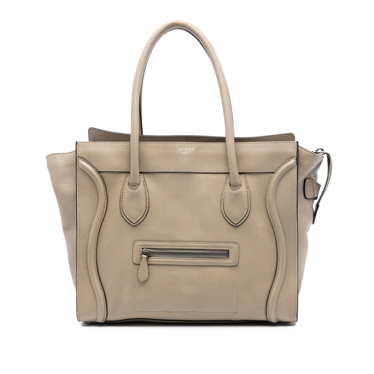 Mini Leather Luggage Tote