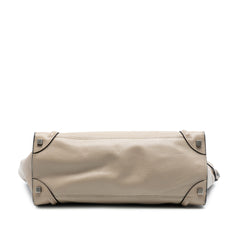 Mini Leather Luggage Tote