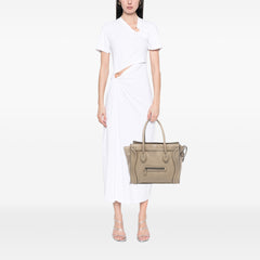 Mini Leather Luggage Tote